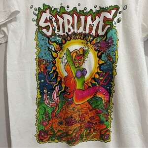 Sublime White Graphic Tee - Short Sleeve